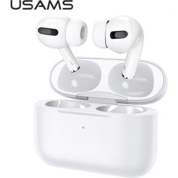 Auriculares Inalámbricos Usams TWS Emall Series Bluetooth 5.0 Blancos con Cancelación de Ruido y Autonomía de 4 Horas