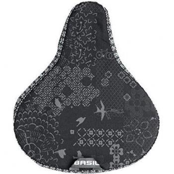 Basil Boheme Saddle Cover Cubierta para sillín, Unisex Adulto, Gris Oscuro, Talla única