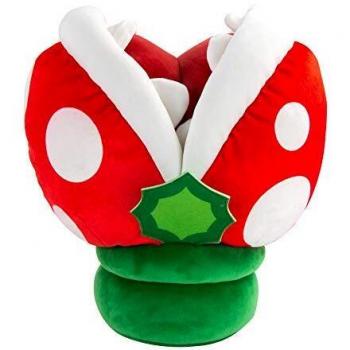 Bizak 30692414 Peluche Mochi Mochi de la Planta Piraña de Super Mario de Nintendo, Mide 33 cm, Textura