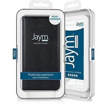 Funda Folio Magnética Negra para iPhone 13 Pro con Función de Soporte y Compartimento para Tarjetas