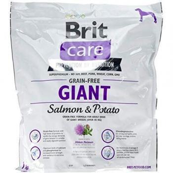 Brit Care Grain-Free Giant Salmon & Potato Comida para Perros - 1000 gr