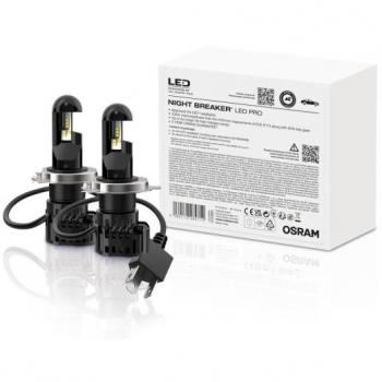 Bombilla para Automóvil Osram Nightbreaker H4 12 V LED con tecnología LED, mayor luminosidad, vida útil prolongada y diseño optimizado para una mejor visibilidad nocturna