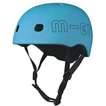 Casco Micro Azul Océano LED para Patinete Talla M 52-56