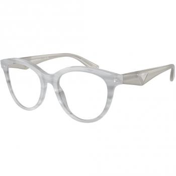 Emporio Armani EA3236 6114 Women’s Eyeglasses Grey Size 52 - Blue Light Block Available
