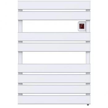 Secador de toallas eléctrico Kalia 500W Cameron con pantalla LCD y diseño en aluminio blanco