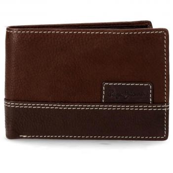 Pepe Jeans New Doors Monedero, 11 cm, 0.08 Litros, Marrón