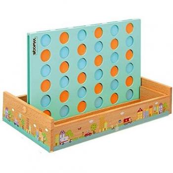 WOOMAX - Juego cuatro en raya madera woomax studio circus