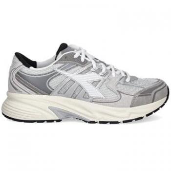 Diadora Mythos Star Men's Gray Mesh Lace-Up Sneakers