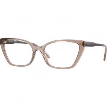 Vogue Eyewear VO5519 col. 2940 Women's Cat Eye Eyeglasses Brown Size 52 (Frame Only) - Blue Light Block Available