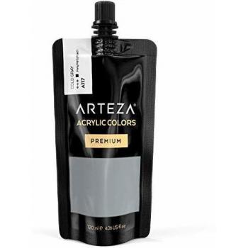 ARTEZA Pintura acrílica para manualidades y arte | Tubo de 120 ml | Acrílico de color Gris Frío