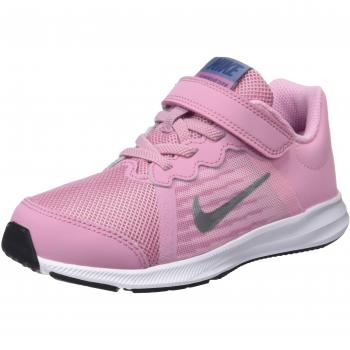Nike Downshifter 8 (PSV), Zapatillas de Running Unisex Niños, Rosa (Elemental Pink/Metallic Silver 600), 27.5 EU