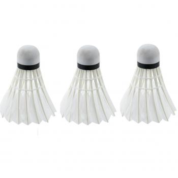 TOOGOO (R) LED Badminton Volante Iluminado en Noche Oscura (Paquete de 3) (Rojo)