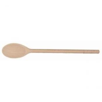 Cuchara de Madera Vogue 255 mm - Ideal para Utensilios Antiadherentes, Mango Largo para Mejor Control