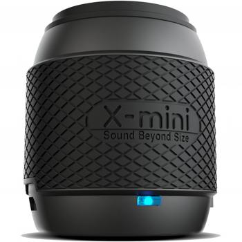 XMI X-Mini ME - Altavoz portátil, tamaño dedo pulgar, negro