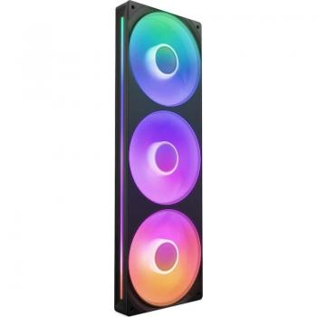 NZXT F420 RGB Core 420mm Single-Frame Fan with 3x140mm RGB Fans - High Static Pressure and Airflow Control