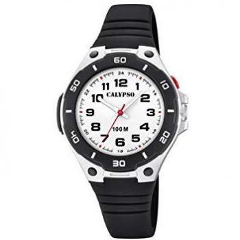Calypso Unisex Child Analogue Quartz Watch with Plastic Strap K5758/6