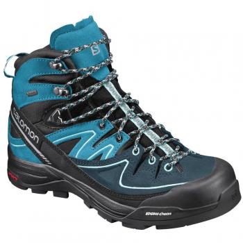 Salomon X ALP Mid LTR GTX W, Botas de Senderismo para Mujer, Negro