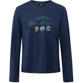 Izas Devi Camiseta, Hombre, Azul Noche / Agua Marina, 2XL