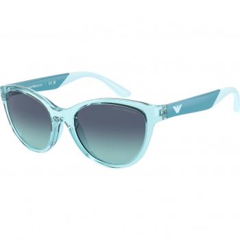 Emporio Armani EK4003 Child Cat Eye Sunglasses, Blue, Injected Propionate Material, Unisex