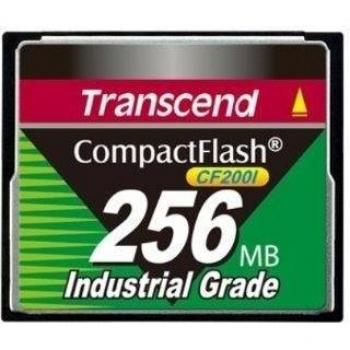 Transcend TS256MCF200I - Memoria Compact Flash de 256 MB, negro