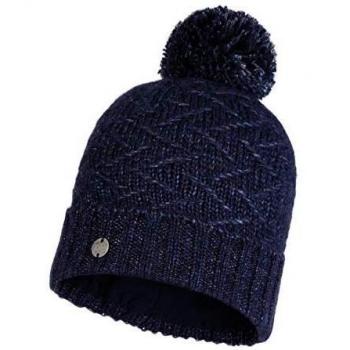 Buff Ebba Gorro Tricot Y Polar, Mujer, Night Blue, Talla única
