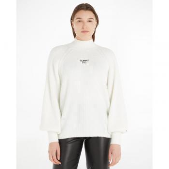 Jersey Tommy Jeans con cuello tortuga y fit relajado