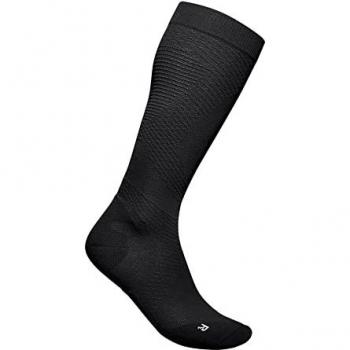 Bauerfeind Ultralight Black Compression Socks for Men - Size 44-46