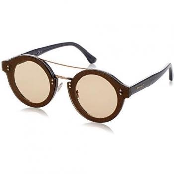 Jimmy Choo Women's Brown 64MM Elegant Grey and Gold Sunglasses