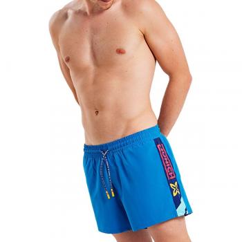 Bañador bóxer de hombre color azul eléctrico