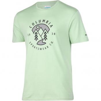 Camiseta Columbia Rapid Ridge™ de Manga Corta Verde Lanuquecino - XL