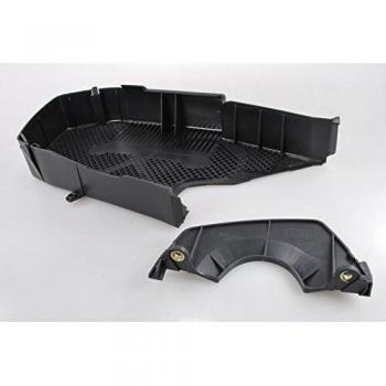 Tapa de correa de distribución HANS PRIES 110 882, características: fabricada en material duradero, diseño específico para una instalación precisa, compatible con varios modelos de vehículos, resistencia a altas temperaturas y condiciones adversas