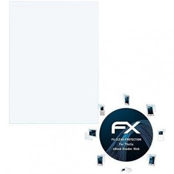 2 x atFoliX Lámina Protectora de Pantalla Thalia eBook Reader 4Ink Película Protectora - FX-Clear ultra transparente
