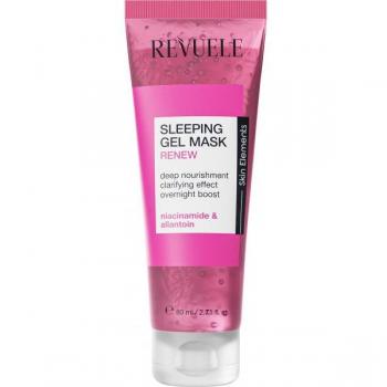 Revuele Sleeping Gel Mask Renew Night Mask for Skin Renewal with Anti-Wrinkle Effect 80 ml