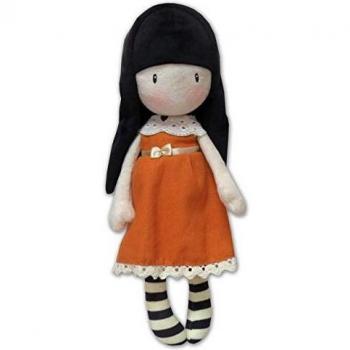 Gorjuss M-04-G Muñeca de Trapo en Display - I Gave You My Heart, 30 cm