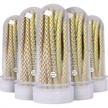 Urban Classic Rope Laces - White/Gold 130 cm