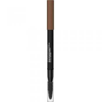 Maybelline New York, Lápiz de cejas Tattoo Brow 36H, Cejas rellenas y naturales, Larga duración, Resistente al agua, Tono 03 Soft Brown, 21 g