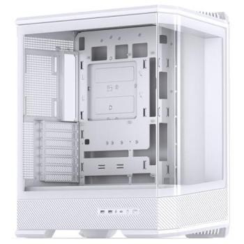 Caja PC Jonsbo D400 Midi Tower ATX, Tempered Glass Blanco
