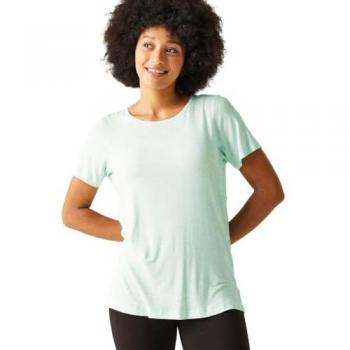 Camiseta de Manga Corta Regatta Ballyton para Mujer, Azul, Talla 42