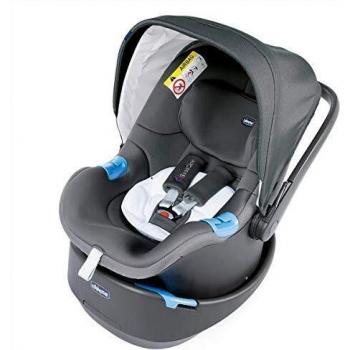 Silla de Auto OASYS 0+ Chicco, Color Gris Frío, para Bebés de 0 a 13 kg