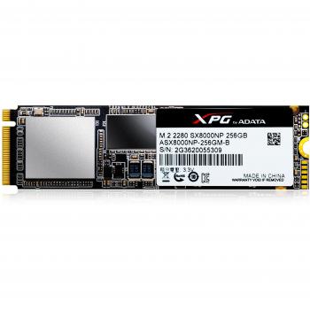 XPG SX8000 256 GB PCI Express 3.0 M.2 - Disco duro sólido