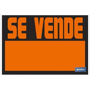 Señal Informativa de Poliestireno Se Vende - Tamaño Personalizable 500x400mm