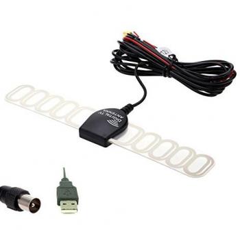 Eximtrade Auto Coche Analógico TV Televisión Digital DVBT ATSC ISDB Radio FM Antena Señal Amplificador para Auto DVD Estéreo
