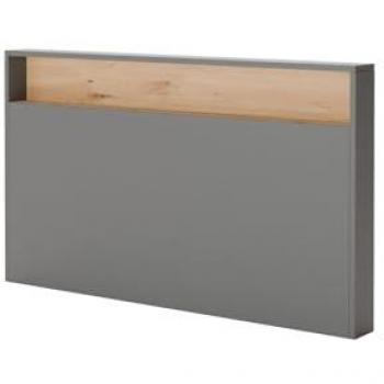 Cabecero de Cama Oasis Gris Oscuro - Madera de Roble 95x110x16 PLYKIT
