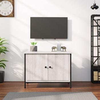 Mueble de TV madera contrachapada gris Sonoma 60x35x45 cm