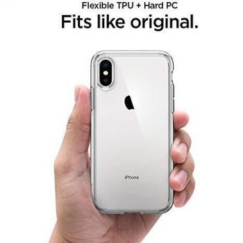 Spigen Ultra Hybrid Crystal Clear Case for Apple iPhone XS/X