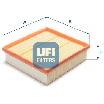 Filtro de aire UFI 30.A58.00 de alto rendimiento