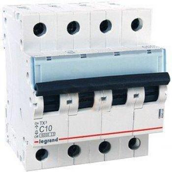 Legrand prot.tx3 terciario - Magnetotérmico tx3 6ka-c 4 polos 32a