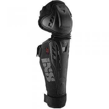 IXS Hammer Knee-/Shin Guard Black KL Protecciones, Unisex Adulto, Negro, L