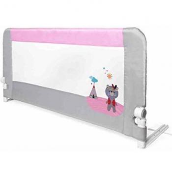 INTERBABY - Barrera de cama Abatible 1.50 cm Indio Rosa
