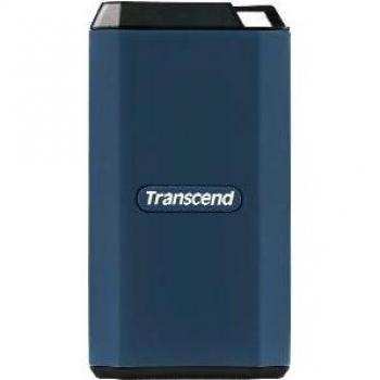 Transcend ESD410C 2 TB SSD Externo USB-C 2000 MB/s Protección por Contraseña Azul